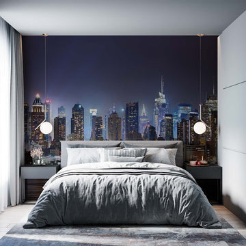 Фототапет Нощен Ню Йорк – Модерна атмосфера