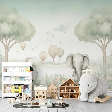 5 вдъхновяващи начина да създадете приказен свят с тапети с животни за Вашето дете