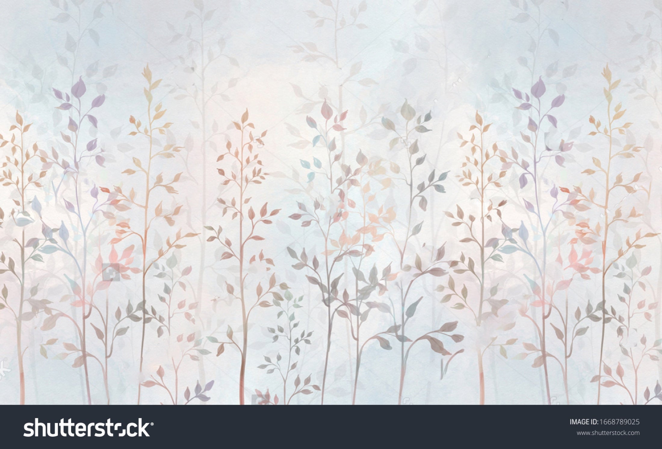Фототапет с ярки листа за стената – чист дизайн за конфигуратора