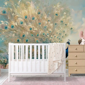 Фототапет Павлинова Феерия за детска стая