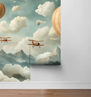 Фототапет Небесни пътешествия за детска стая