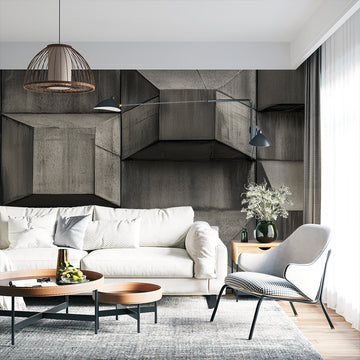 Фототапет Геометричен Бетон с Текстура | Модерен Стил