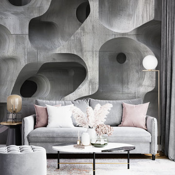 Фототапет Абстрактни форми за хол