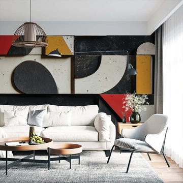 Фототапет Геометрични форми за хол