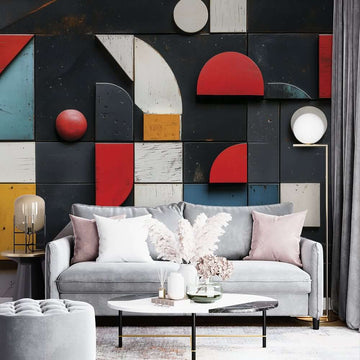 Фототапет Геометрично изкуство за хол