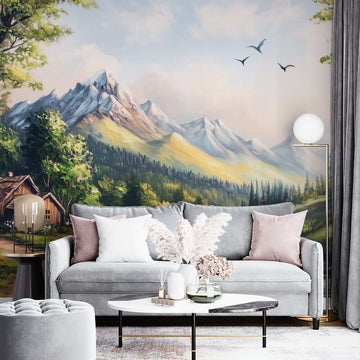 Фототапет Планинска приказка за хол