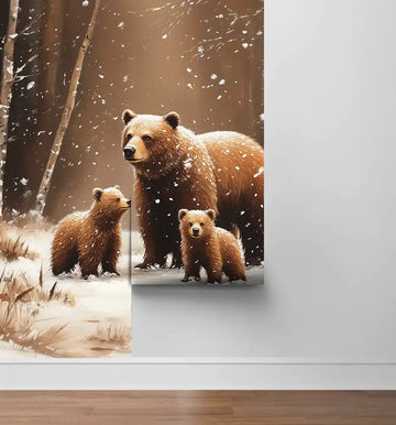 Фототапет Снежни мечета за детска стая