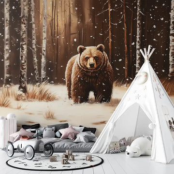 Фототапет Горски мечок за детска стая