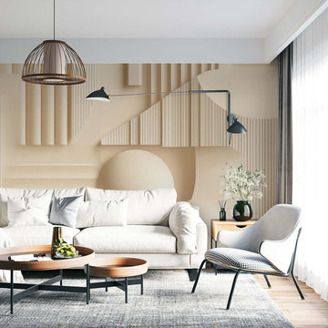 Фототапет Геометрични форми за хол