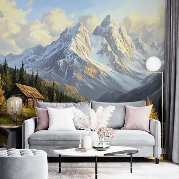 Фототапет Пейзаж с планини за хол