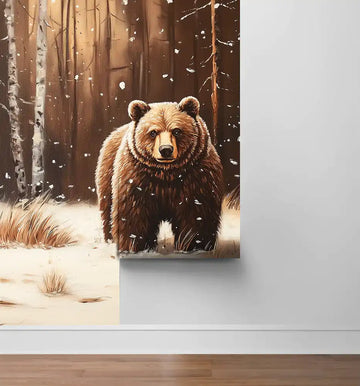 Фототапет Горски мечок за детска стая