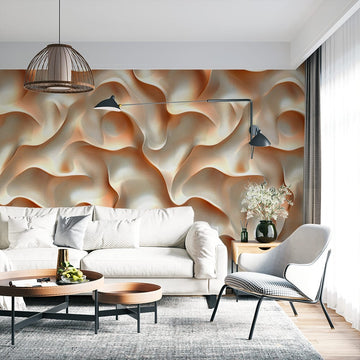 Фототапет Вълни от нежност за хол