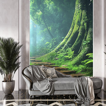 Фототапет Магическа горска пътека за хол