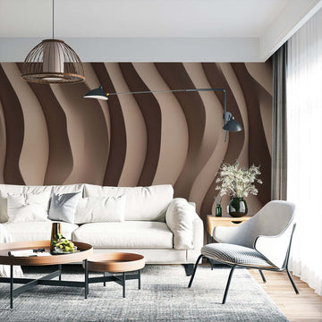 Фототапет Вълнообразен уют за хол