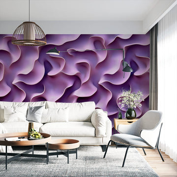 Фототапет Вълнообразни нюанси за хол