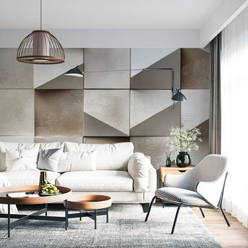 Фототапет Геометрични форми за хол