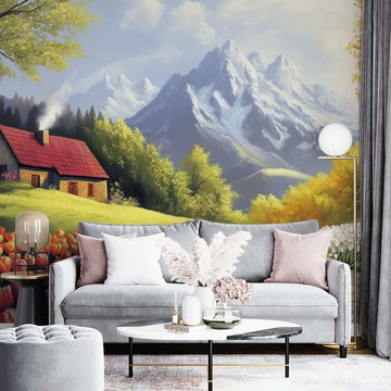 Фототапет Пейзаж с планини за хол
