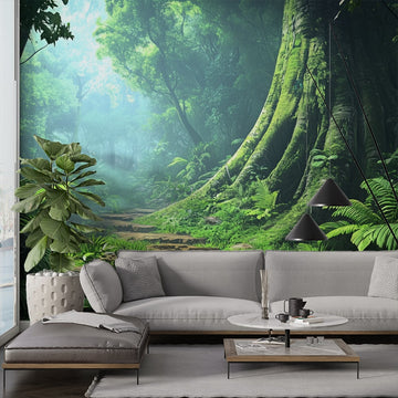 Фототапет Магическа горска пътека за хол