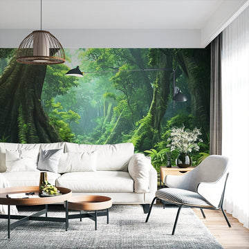 Фототапет Зелена гора за хол