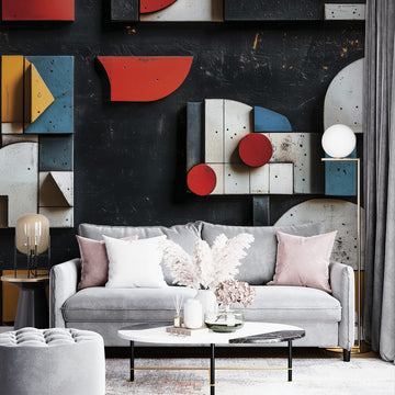 Фототапет Геометрични форми за хол