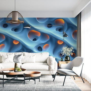 Фототапет Вълшебни вълни за хол