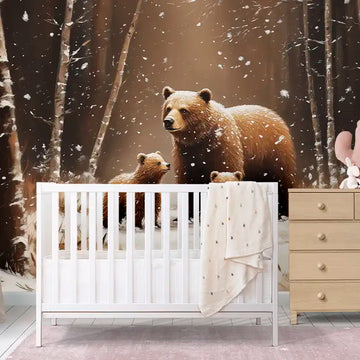 Фототапет Снежни мечета за детска стая