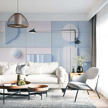 Фототапет Геометричен шедьовър за хол