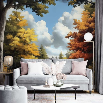 Фототапет Пролетна Горска Идилия за хол