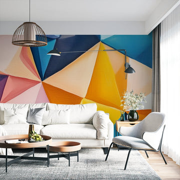 Фототапет Геометричен разцвет за хол