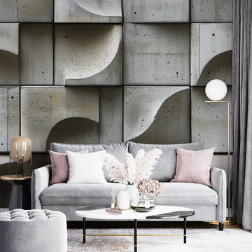 Фототапет Графичен Цимент | Индустриален Стил