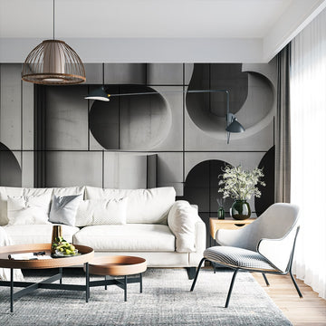 Фототапет Геометрични форми за хол