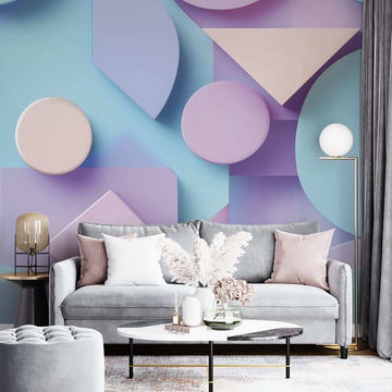Фототапет Геометрични форми за хол