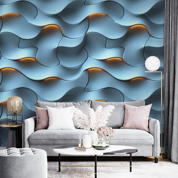 Фототапет Водни вълни за хол