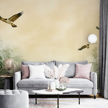 Фототапет Полет на птици за хол