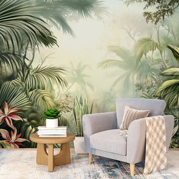 Фототапет Тропическа джунгла за хол