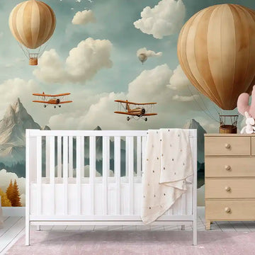 Фототапет Небесни пътешествия за детска стая