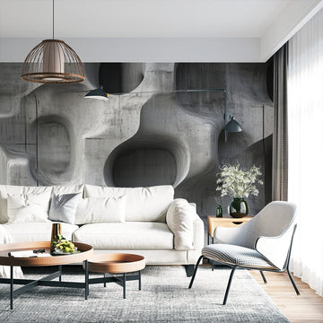 Фототапет Модерни форми за хол