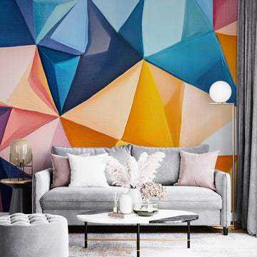 Фототапет Геометричен разцвет за хол