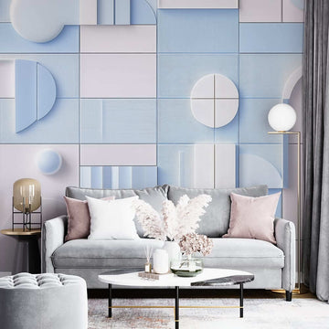 Фототапет Геометричен шедьовър за хол