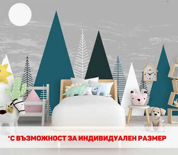 Фототапет Лесно залепи - Планини за детската стая