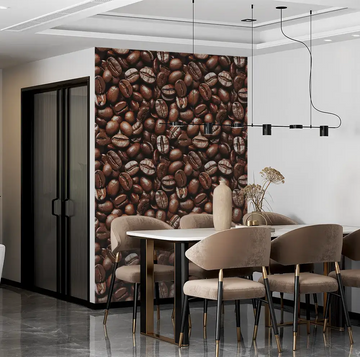 Фототапети за заведения – Ароматно кафе и зърна дизайн