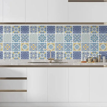 Водоустойчиви стикери Talavera Mexican – самозалепващи и стилни