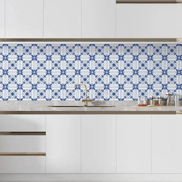 Водоустойчиви Самозалепващи Стикери за Плочки Talavera Mexican